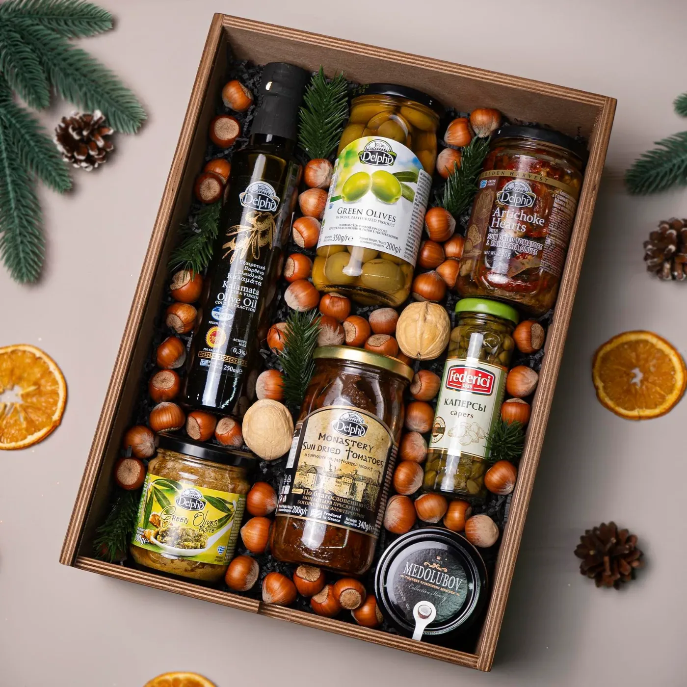 Подарочный набор «Вкусы греции»